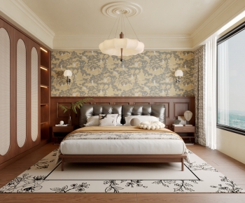 American Style Bedroom-ID:897095921
