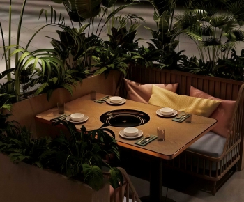 Modern Dining Table And Chairs-ID:306200987