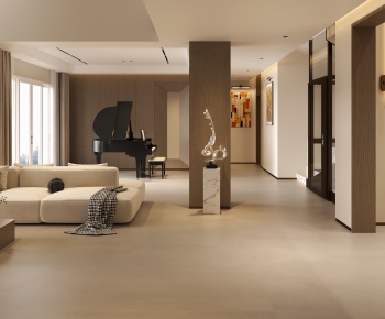 Modern A Living Room-ID:682873014