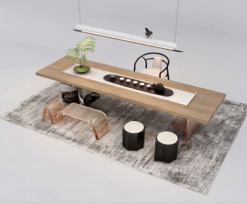 New Chinese Style Tea Tables And Chairs-ID:712069034