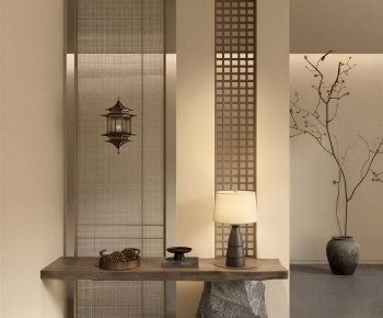 New Chinese Style Hallway-ID:830538996