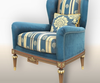 American Style Single Sofa-ID:752294063