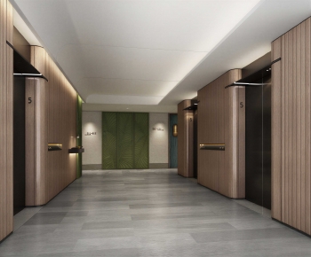 Modern Elevator Hall-ID:145214083