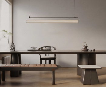 New Chinese Style Tea Tables And Chairs-ID:314369924