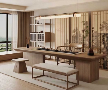 New Chinese Style Tea House-ID:585124976