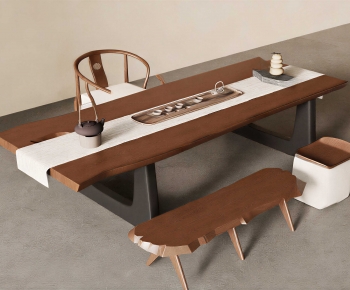 New Chinese Style Tea Tables And Chairs-ID:344994072