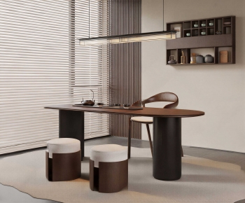 New Chinese Style Tea Tables And Chairs-ID:237488034