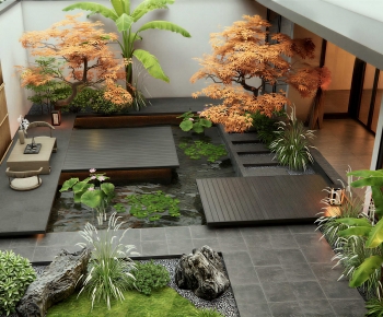 Japanese Style Garden-ID:824783091