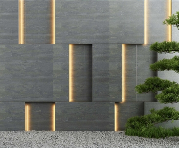 New Chinese Style Courtyard/landscape-ID:977052936