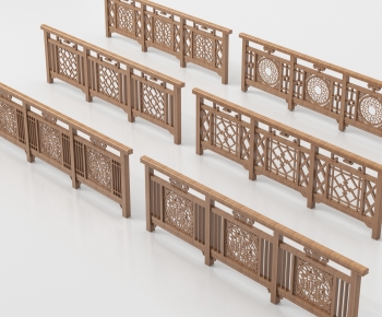 New Chinese Style Guardrail-ID:933705091