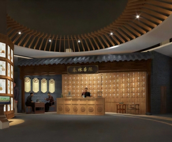 New Chinese Style Hospital-ID:371752024