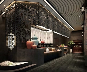 New Chinese Style Counter Bar-ID:800955069