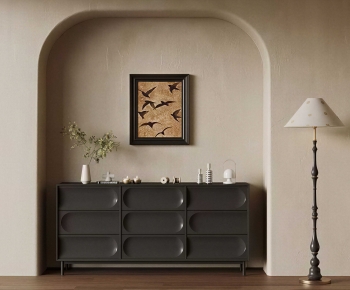 Modern Entrance Cabinet-ID:737350947