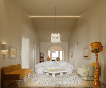 Modern A Living Room-ID:783968934