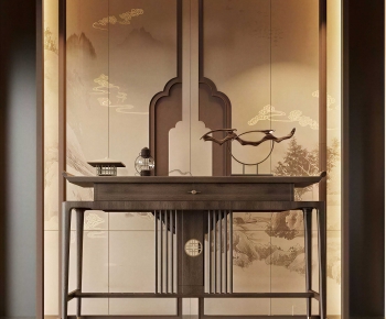 New Chinese Style Console-ID:810376883