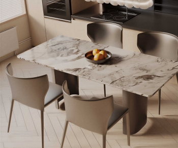 Modern Dining Table And Chairs-ID:819633013