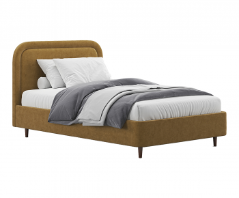 Modern Single Bed-ID:987499959
