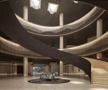 New Chinese Style Lobby Hall-ID:181010011