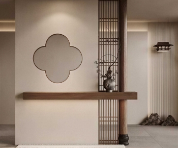 New Chinese Style Hallway-ID:139780027