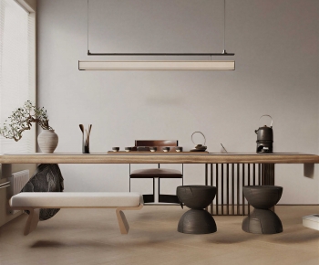 New Chinese Style Tea Tables And Chairs-ID:356905949