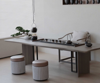 New Chinese Style Tea Tables And Chairs-ID:124069934