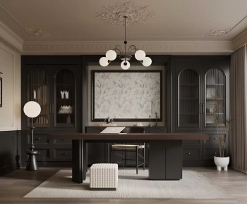 French Style Study Space-ID:887845043