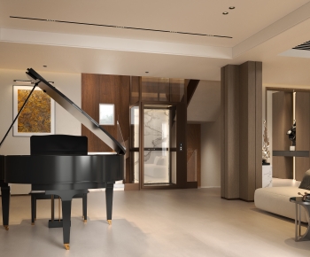 Modern Hallway-ID:166019926