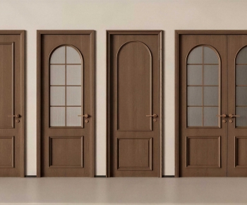 French Style Single Door-ID:642350912