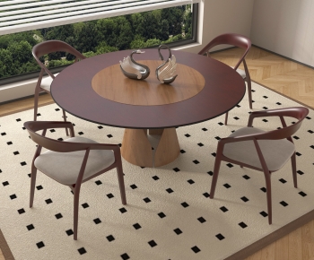 Modern Dining Table And Chairs-ID:786282065