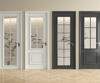 French Style Single Door-ID:718556888