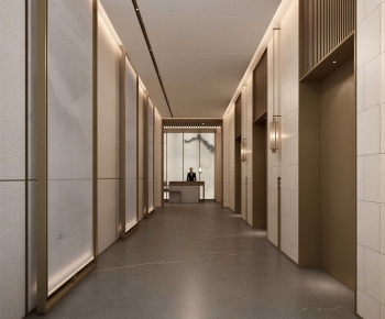 New Chinese Style Office Aisle-ID:294692993