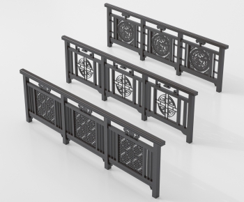 New Chinese Style Guardrail-ID:672617915