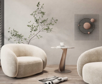 Modern Single Sofa-ID:341901064