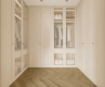 French Style Clothes Storage Area-ID:447484023