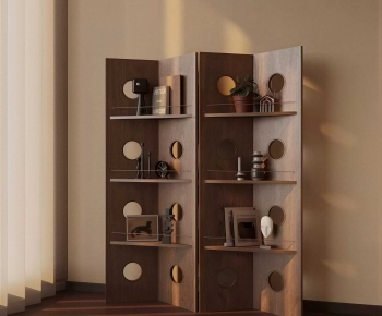 Modern Wooden Screen Partition-ID:497917897