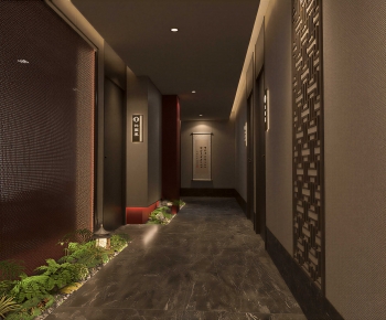 New Chinese Style Corridor-ID:409540891