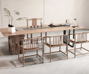 New Chinese Style Tea Tables And Chairs-ID:638978968