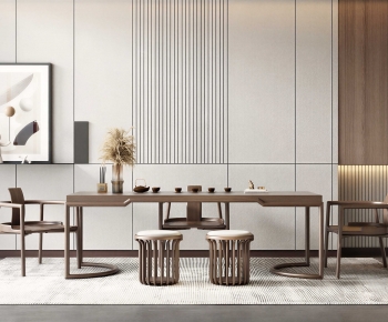 New Chinese Style Tea Tables And Chairs-ID:136981964