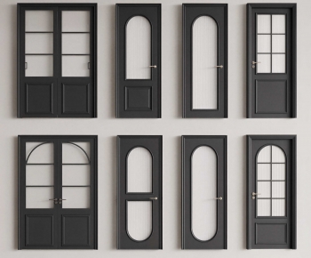 French Style Single Door-ID:983298067