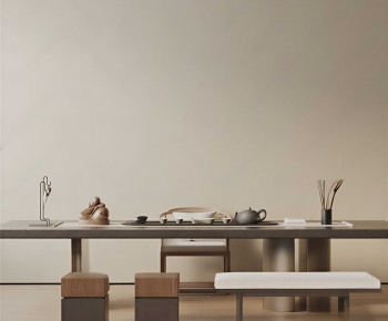 New Chinese Style Tea Tables And Chairs-ID:903527981