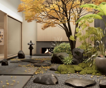 Japanese Style Courtyard/landscape-ID:558923014