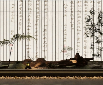 New Chinese Style Plant Landscaping-ID:969520097