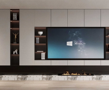 Modern TV Wall-ID:885380983