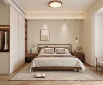 New Chinese Style Bedroom-ID:639340947