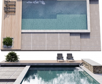 Modern Swimming Pool-ID:852374089