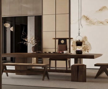 New Chinese Style Tea Tables And Chairs-ID:169728999