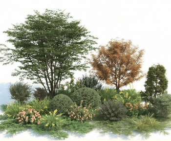 Modern Plant Pile-ID:102129018