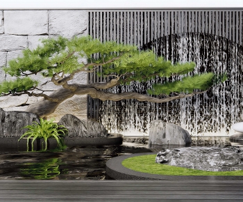 Modern Courtyard/landscape-ID:477032902