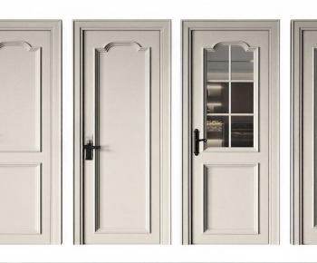 French Style Single Door-ID:905386927