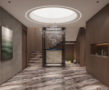 Modern Hallway-ID:746550085